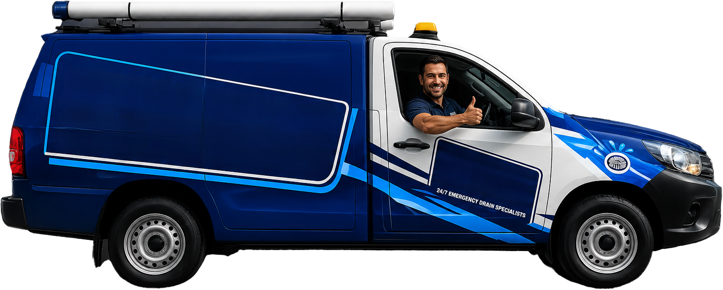 Strathfield Blocked Drains service van